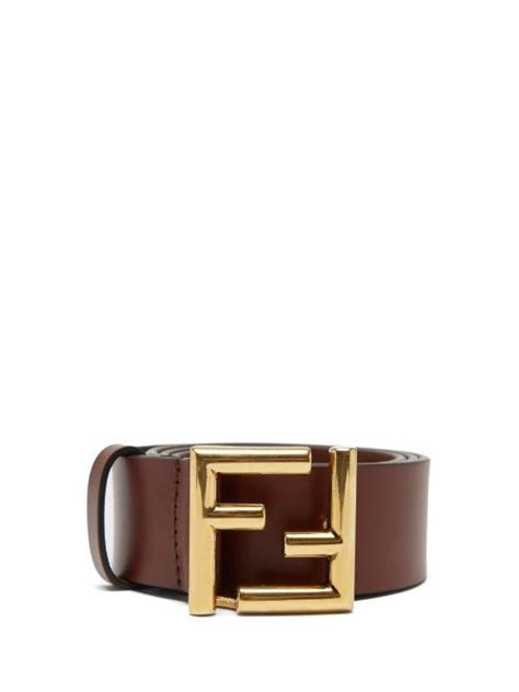 burgundy fendi belt|FF Belt .